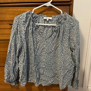 Floral Madewell Blouse